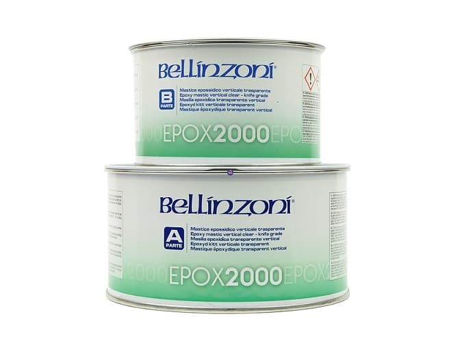Клей EPOX 2000 черный (вертикальный) густой 2,25кг 5100206