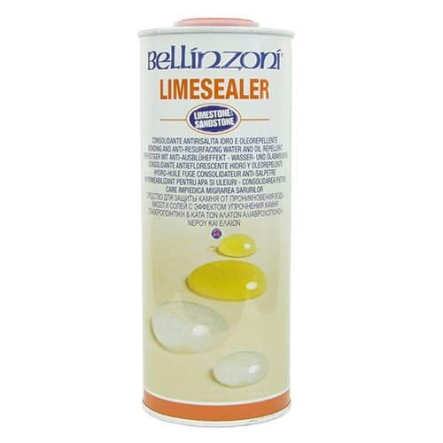 Защитное покрытие от воды и масел, не изменяет цвет камня Bellinzoni Limesealer 1л 072CLIME001