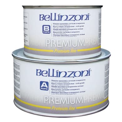 Клей MASTICE EPOXY PREMIUM (EPOX 5000) бесцветный густой (А+Б) 1,5кг 019METVPRA001