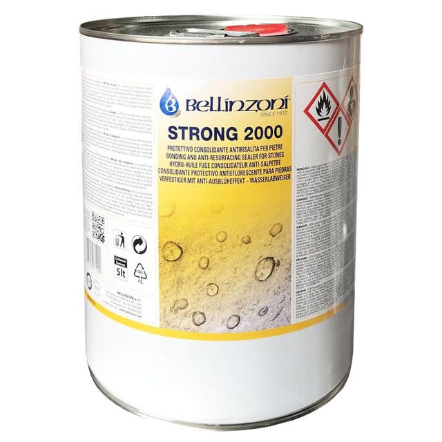 Водоотталкивающая защитная пропитка с укреплением камня STRONG 2000 5л 041CSTR05
