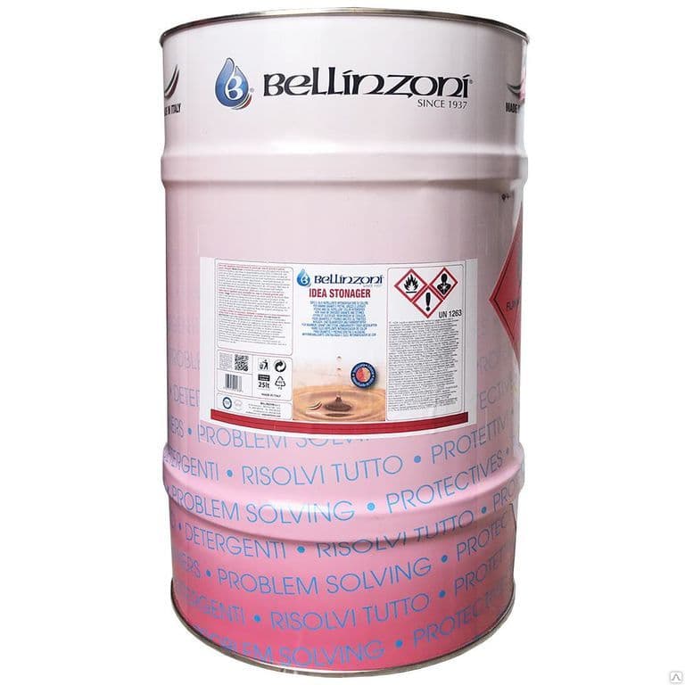 Защита камня с усилением цвета BELLINZONI IDEA STONAGER 25 л 089CAGE025