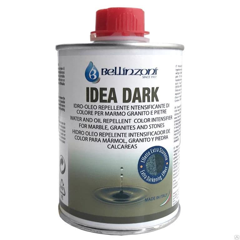 Защитное средство IDEA DARK защита с затемнением цвета камня 0.25л 082CDARK00250