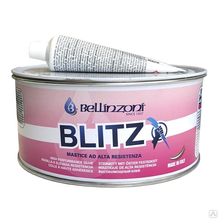 Клей BELLINZONI BLITZ №00 (бесцветный полужидкий) 0,75 л 304MBLT00750