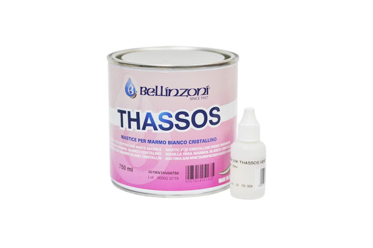 Полиэфирный клей Bellinzoni Thassos Solido прозрачный/густой 0,75л 004.210.6909